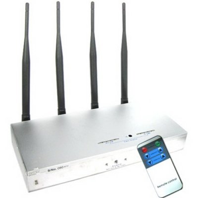 High Power Cellular Signal Remote Control Jammer